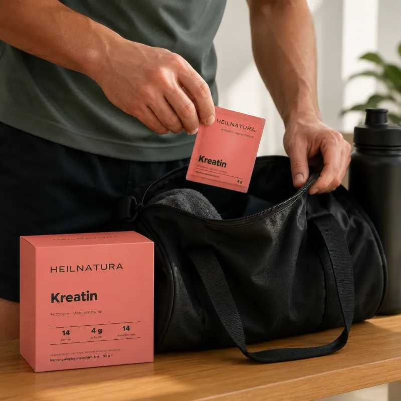 Heilnatura Kreatin für kurze intensive körperliche Belastungen beim Training