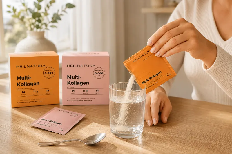 Heilnatura Multi-Kollagen Sachets für die tägliche Beauty-Routine