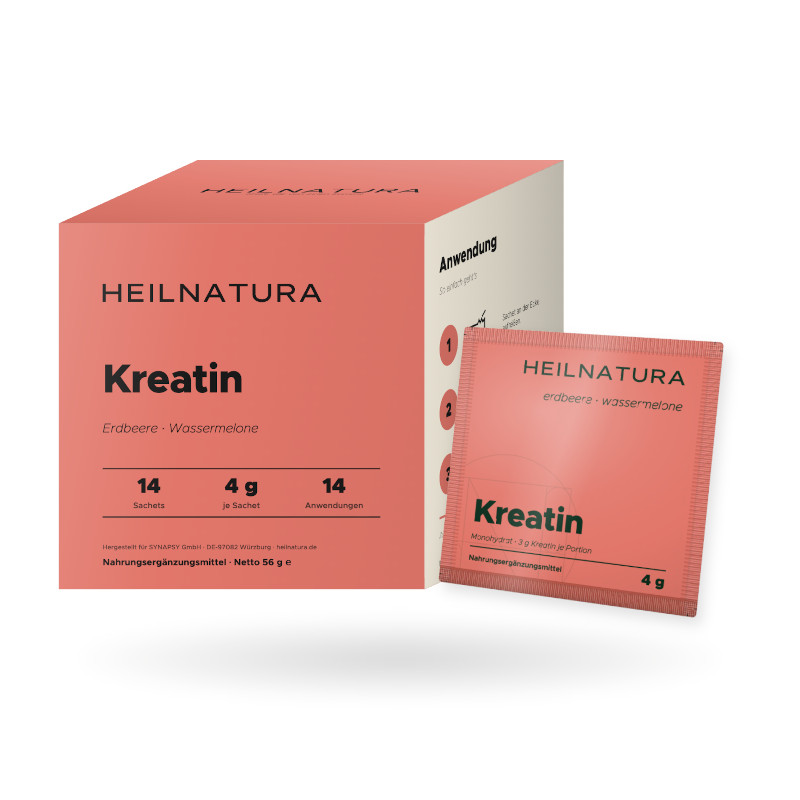 Kreatin Monohydrat mit Geschmack - Erdbeere Wassermelone